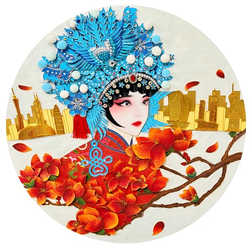 世界杯官网获一等奖作品(林梓芬:花绽粤韵迎湾梦).jpg 世界杯官网获一等奖作品(林梓芬:花绽粤韵迎湾梦).jpg